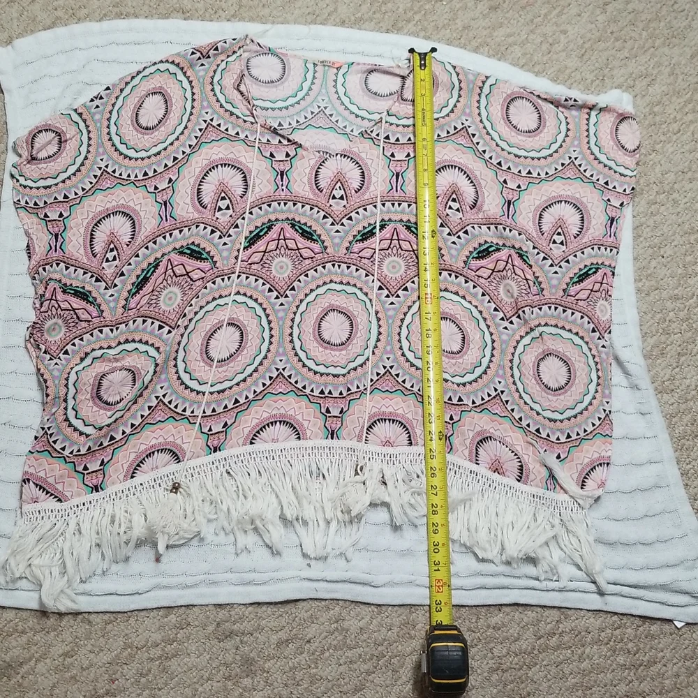 Forever21 Boho Aztec Printed Beach Cover Up - Picture 6 of 10